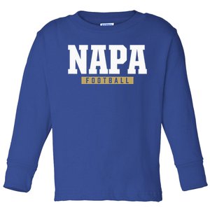 Napa High School Football Toddler Long Sleeve Shirt