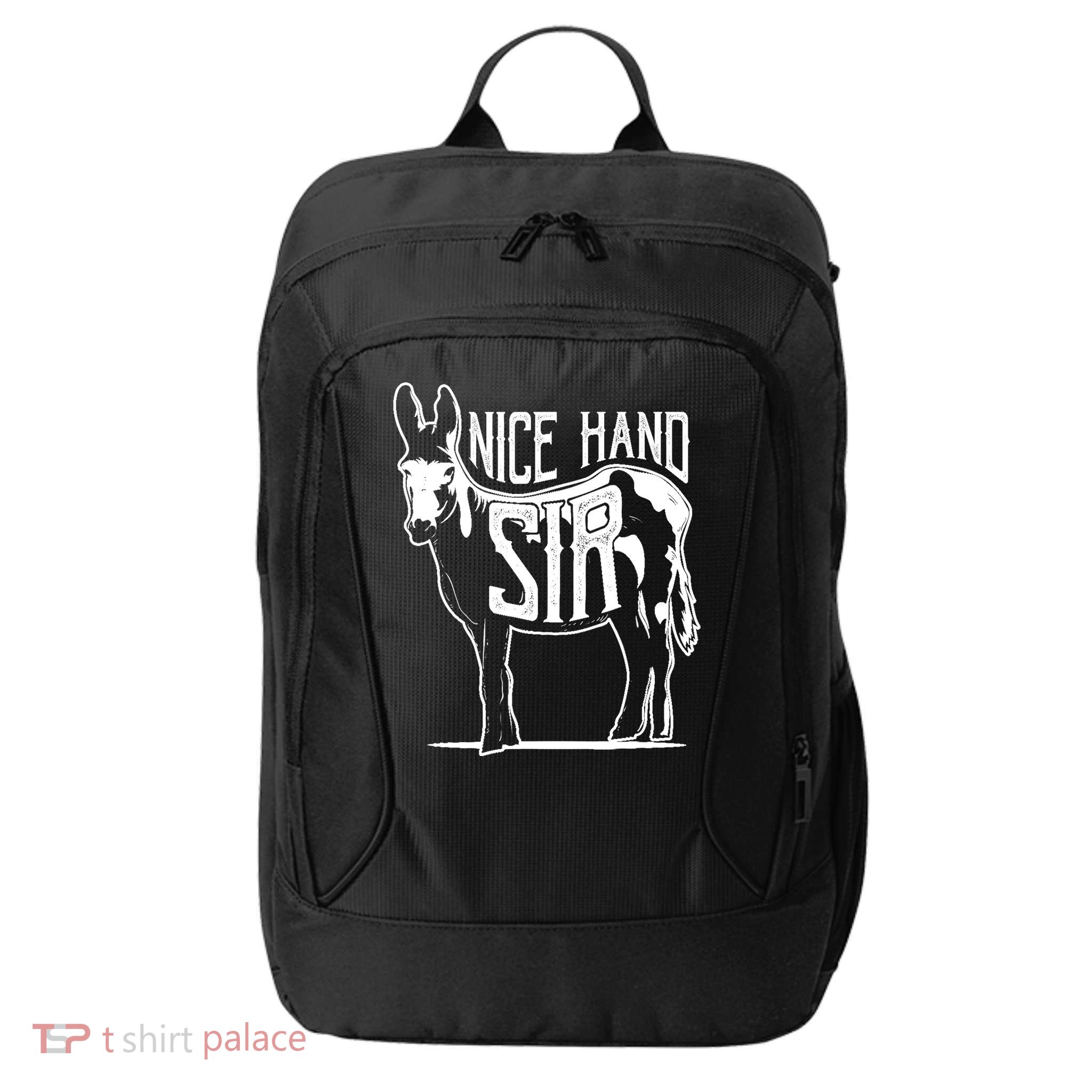 Nice Hand Sir Donkey Poker Funny Gambling Design City Backpack