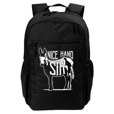 Nice Hand Sir Donkey Poker Funny Gambling Design Backpack