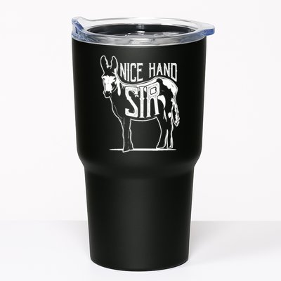 Nice Hand Sir Donkey Poker Funny Gambling Design Tumbler