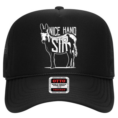 Nice Hand Sir Donkey Poker Funny Gambling Design Trucker Hat