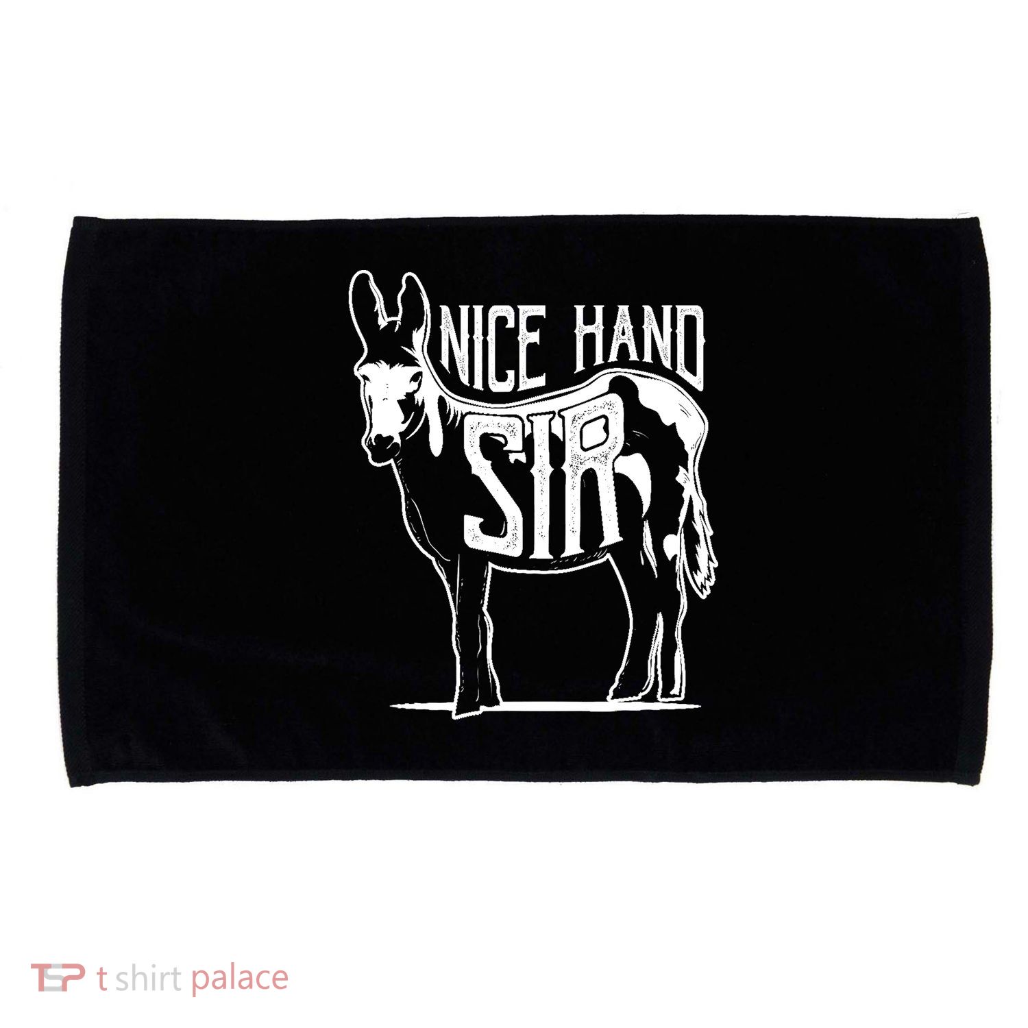 Nice Hand Sir Donkey Poker Funny Gambling Design Microfiber Hand Towel