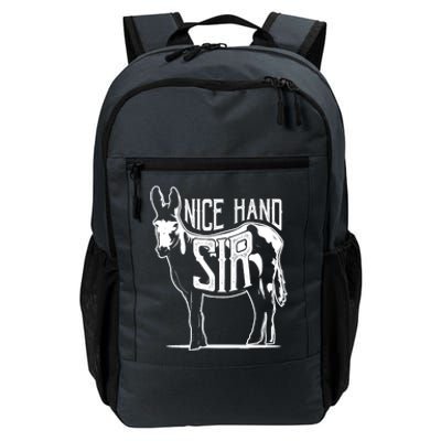 Nice Hand Sir Donkey Poker Funny Gambling Design Daily Commute Backpack