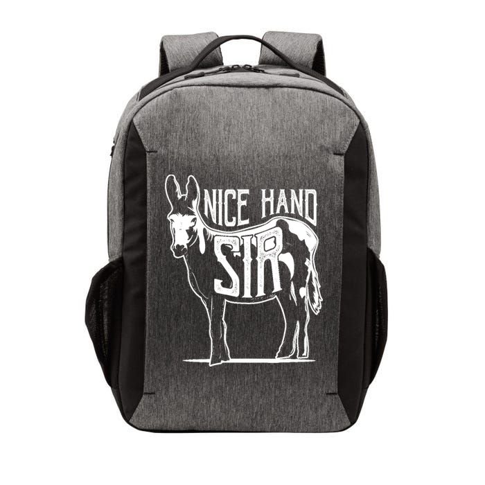 Nice Hand Sir Donkey Poker Funny Gambling Design Vector Backpack