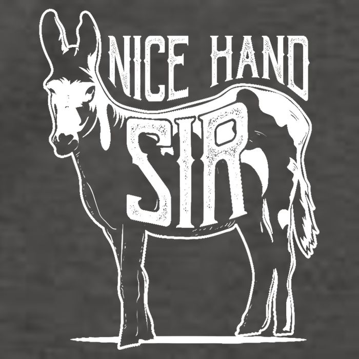 Nice Hand Sir Donkey Poker Funny Gambling Design Vector Backpack
