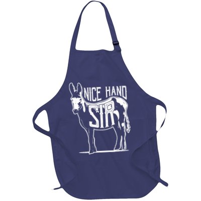 Nice Hand Sir Donkey Poker Funny Gambling Design Apron