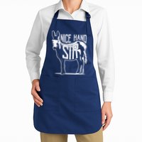 Nice Hand Sir Donkey Poker Funny Gambling Design Apron
