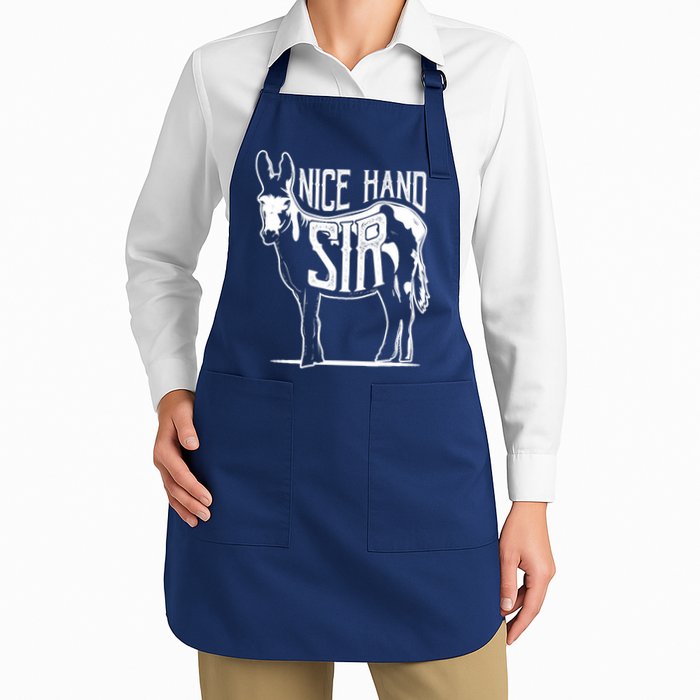 Nice Hand Sir Donkey Poker Funny Gambling Design Apron