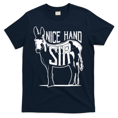 Nice Hand Sir Donkey Poker Funny Gambling Design T-Shirt