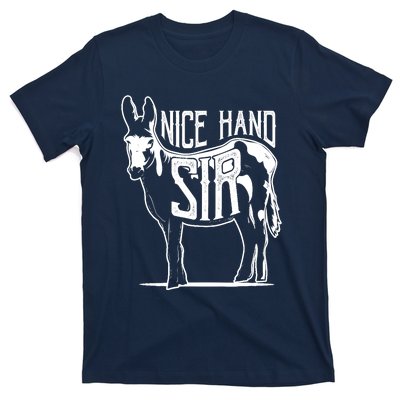 Nice Hand Sir Donkey Poker Funny Gambling Design T-Shirt