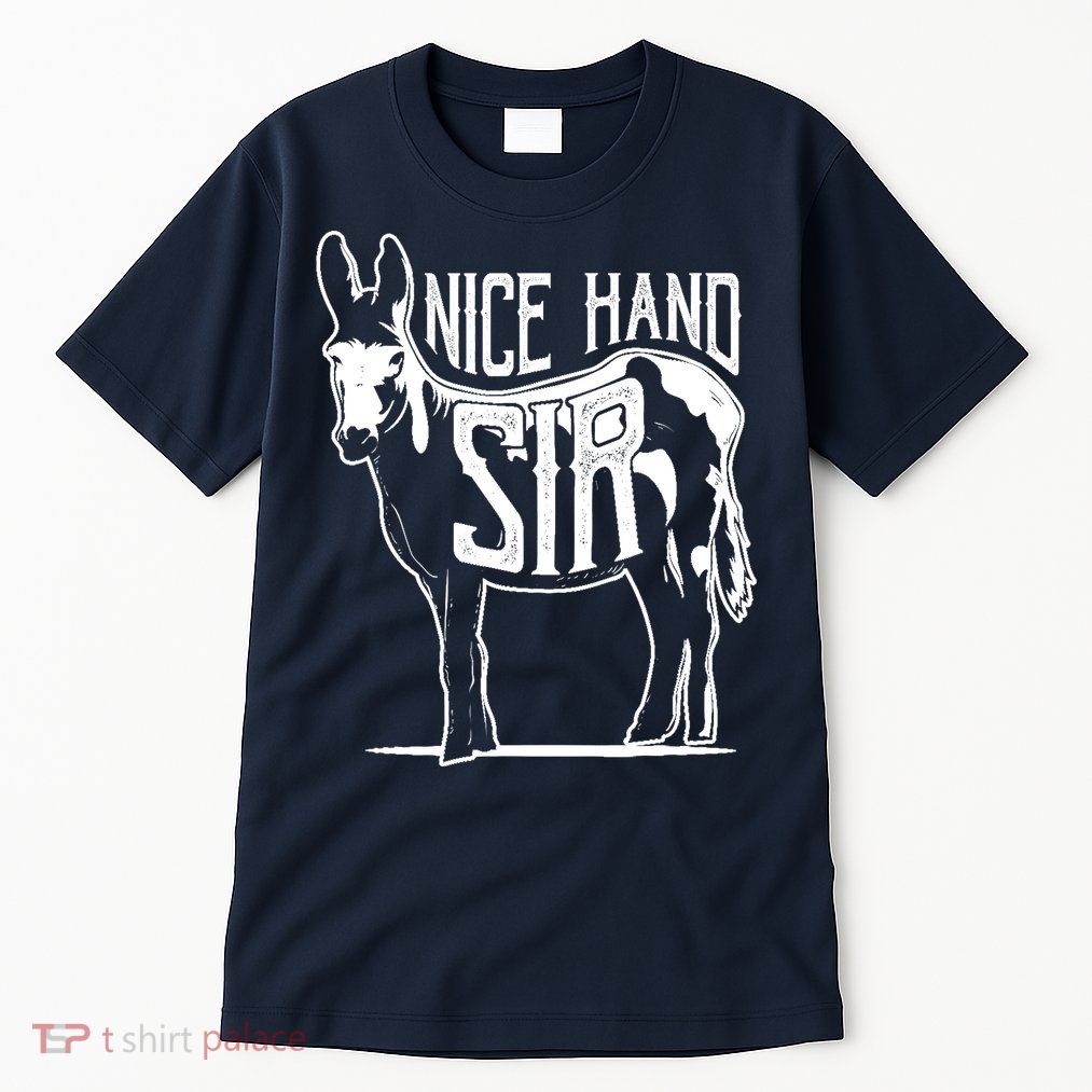 Nice Hand Sir Donkey Poker Funny Gambling Design Tall T-Shirt