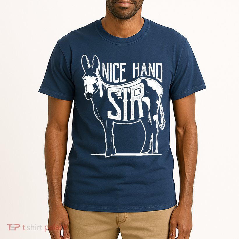 Nice Hand Sir Donkey Poker Funny Gambling Design Tall T-Shirt