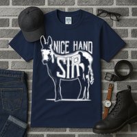 Nice Hand Sir Donkey Poker Funny Gambling Design Tall T-Shirt
