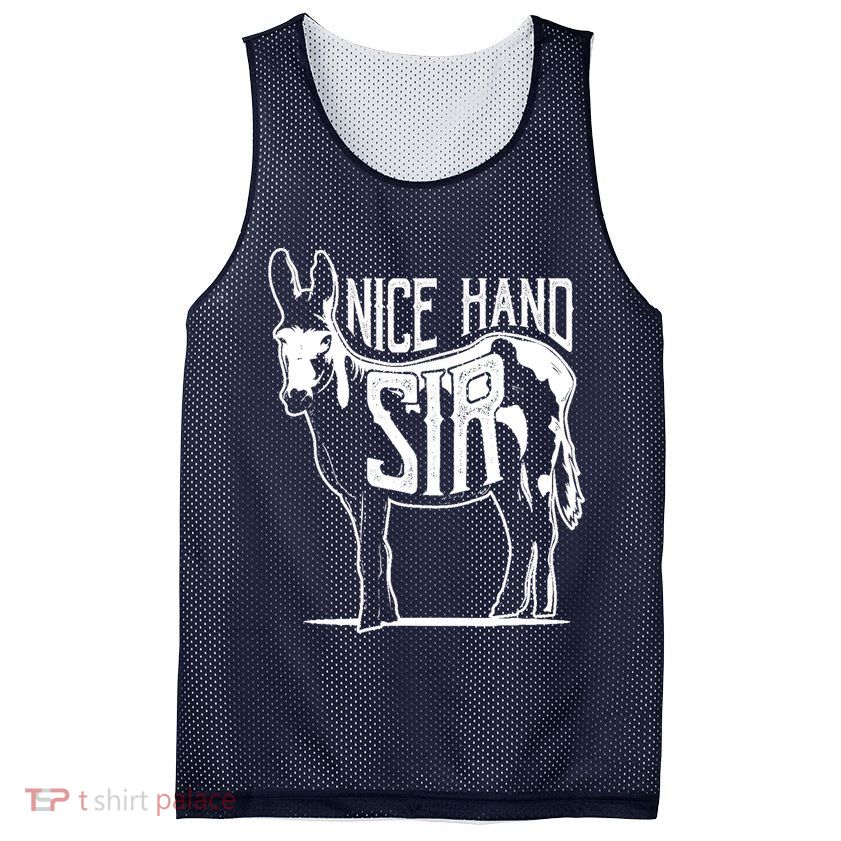 Nice Hand Sir Donkey Poker Funny Gambling Design Mesh Reversible Basketball Jersey Tank