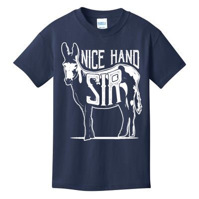 Nice Hand Sir Donkey Poker Funny Gambling Design Kids T-Shirt