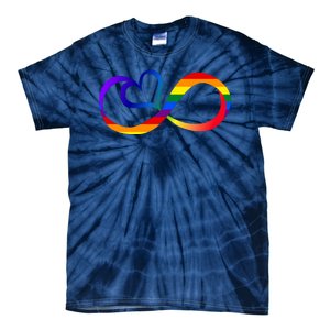 Neurodiversity Heart Symbol Tie-Dye T-Shirt