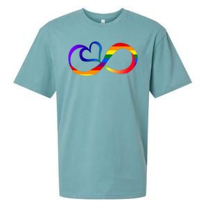 Neurodiversity Heart Symbol Sueded Cloud Jersey T-Shirt