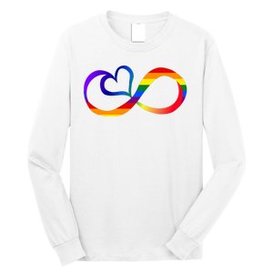 Neurodiversity Heart Symbol Long Sleeve Shirt