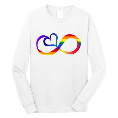 Neurodiversity Heart Symbol Long Sleeve Shirt