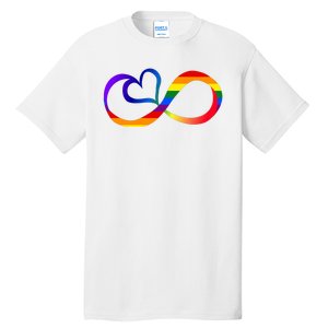 Neurodiversity Heart Symbol Tall T-Shirt