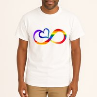 Neurodiversity Heart Symbol Tall T-Shirt