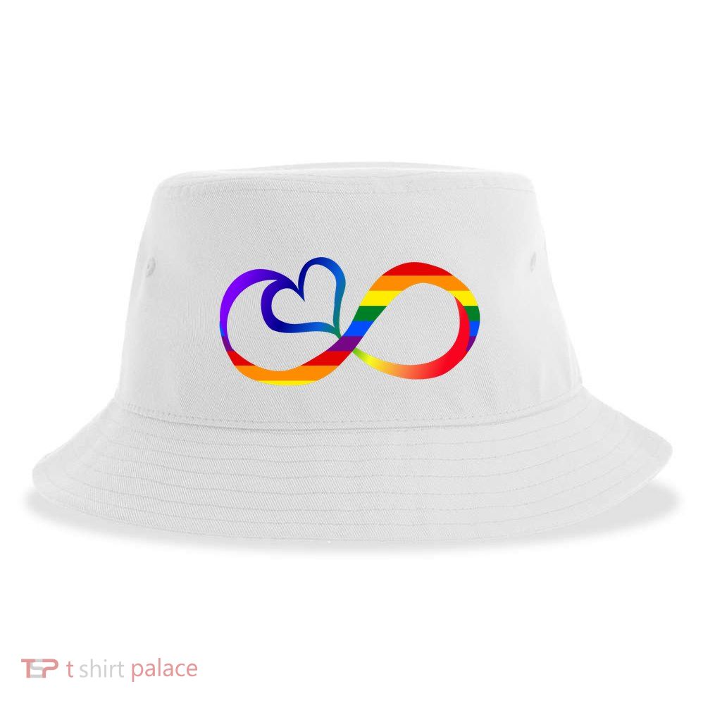 Neurodiversity Heart Symbol Sustainable Bucket Hat