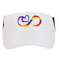 Neurodiversity Heart Symbol Adult Drive Performance Visor