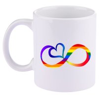Neurodiversity Heart Symbol 11oz C Handle Ceramic Mug