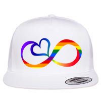 Neurodiversity Heart Symbol Flat Bill Trucker Hat