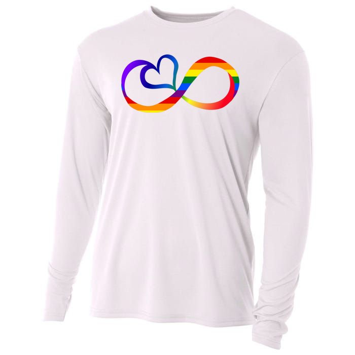 Neurodiversity Heart Symbol Cooling Performance Long Sleeve Crew