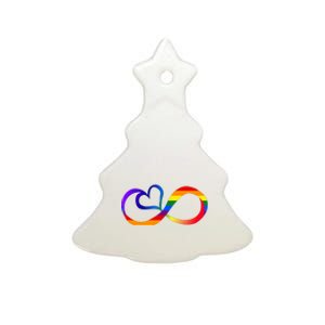 Neurodiversity Heart Symbol Ceramic Tree Ornament