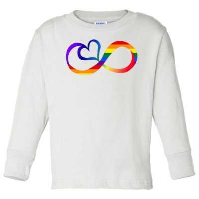 Neurodiversity Heart Symbol Toddler Long Sleeve Shirt