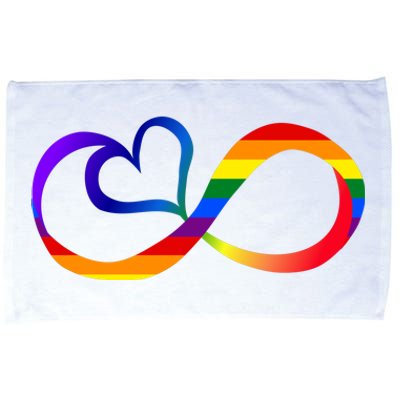 Neurodiversity Heart Symbol Microfiber Hand Towel