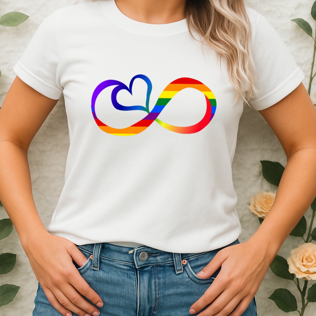 Neurodiversity Heart Symbol Womens T-Shirt