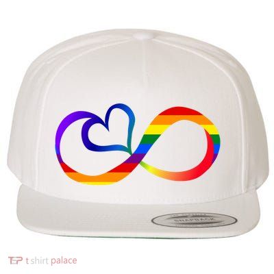 Neurodiversity Heart Symbol Wool Snapback Cap