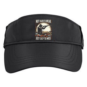 Not Hard To Break Easy To Miss Adult Drive Performance Visor