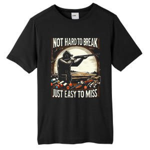 Not Hard To Break Easy To Miss Tall Fusion ChromaSoft Performance T-Shirt