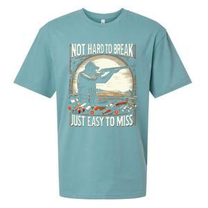 Not Hard To Break Easy To Miss Sueded Cloud Jersey T-Shirt