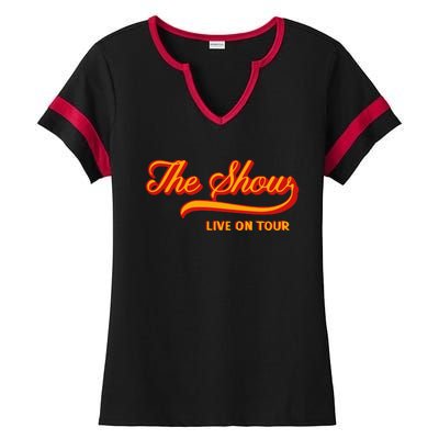 Niall Horan The Show Live On Ladies Halftime Notch Neck Tee