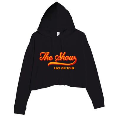 Niall Horan The Show Live On Crop Fleece Hoodie