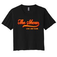 Niall Horan The Show Live On Women's Crop Top Tee