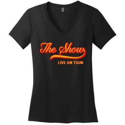 Niall Horan The Show Live On Women's V-Neck T-Shirt