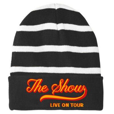 Niall Horan The Show Live On Striped Beanie with Solid Band