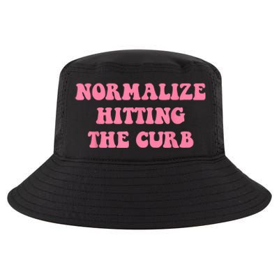 Normalize Hitting The Curb Funny Apparel Cool Comfort Performance Bucket Hat