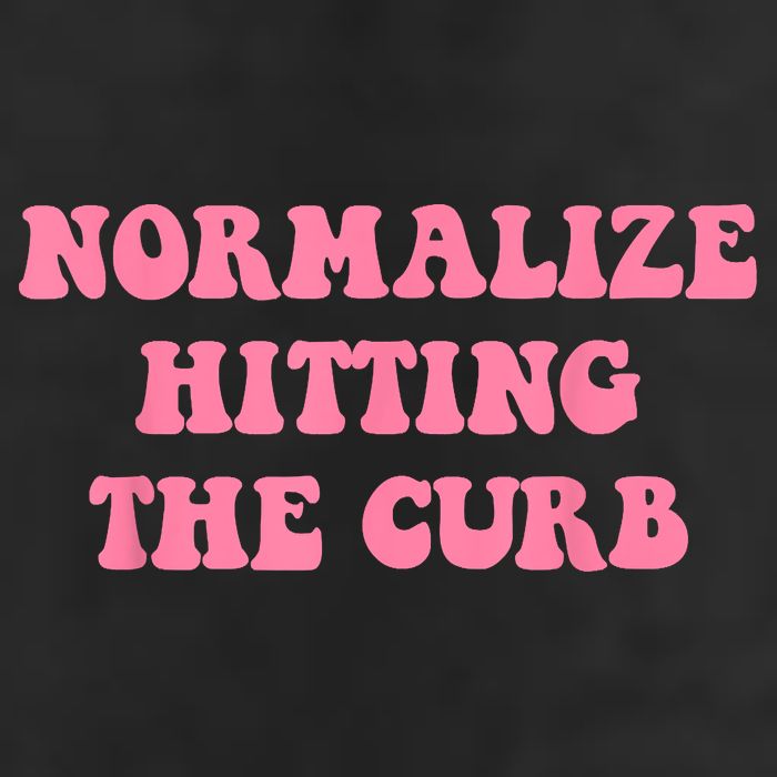 Normalize Hitting The Curb Funny Apparel Golf Towel