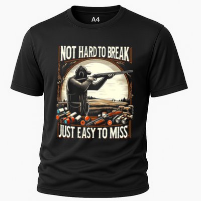 Not Hard To Break Easy To Miss Funny Skeet Performance Shirt