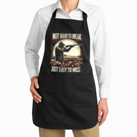 Not Hard To Break Easy To Miss Funny Skeet Apron