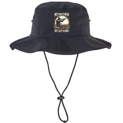 Not Hard To Break Easy To Miss Funny Skeet Bucket Hat