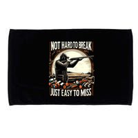 Not Hard To Break Easy To Miss Funny Skeet Microfiber Hand Towel