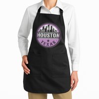 Neon Houston Texas Logo Apron